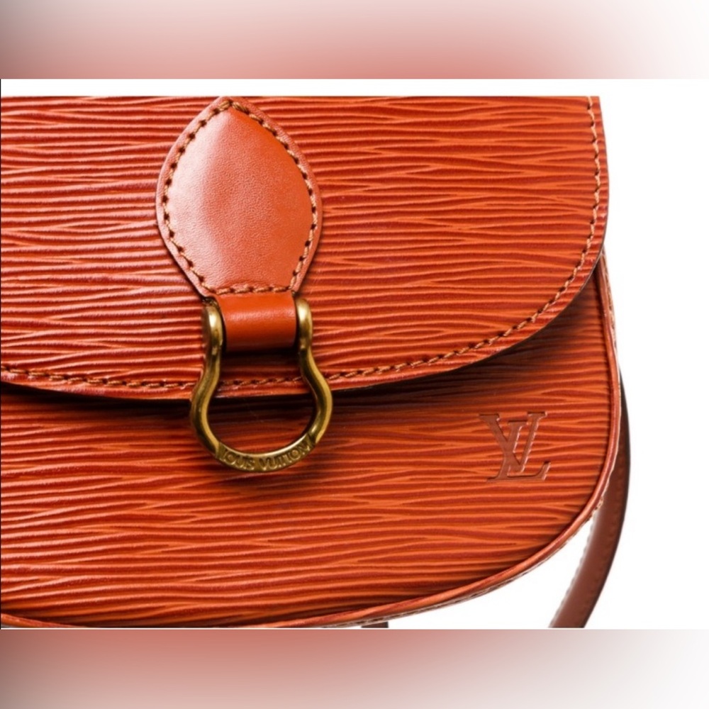 Louis Vuitton Red Leather Crossbody Bag - Picture 5 of 8